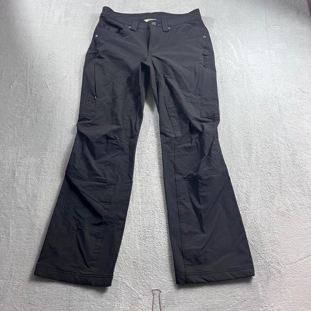 Duluth Trading Co Womens Flexpedition Bootcut Pants Black Size 4x29 95704